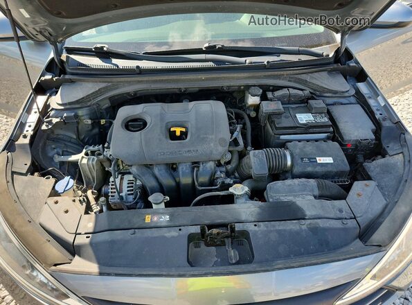 KMHD84LF2KU765574 2019 HYUNDAI ELANTRA Gray Vista interior trasera