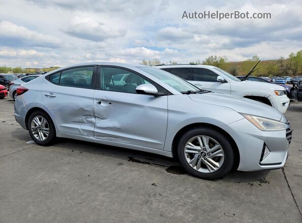 KMHD84LF2KU821626 2019 HYUNDAI ELANTRA Silver Front right