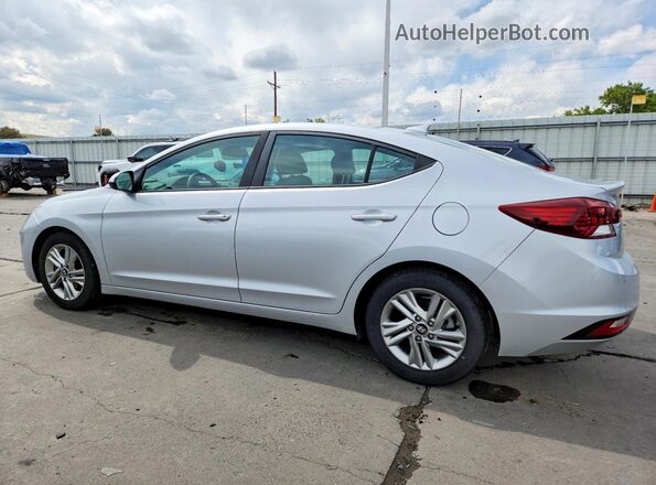 KMHD84LF2KU821626 2019 HYUNDAI ELANTRA Silver Rear left
