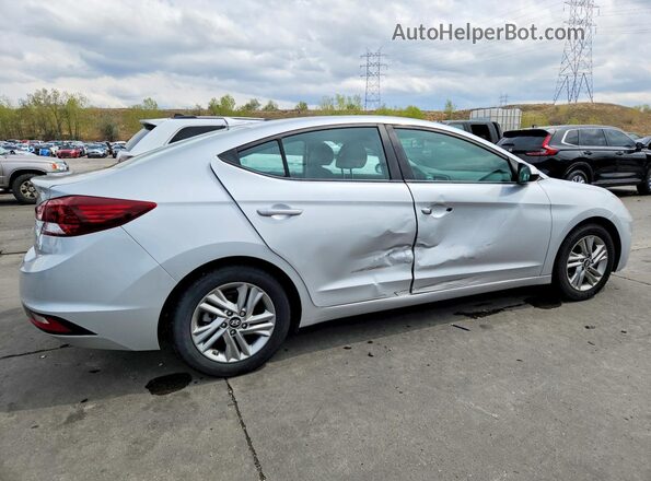KMHD84LF2KU821626 2019 HYUNDAI ELANTRA Silver Rear right