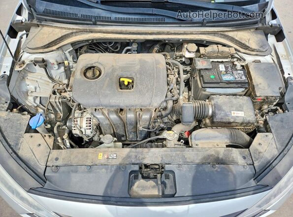 KMHD84LF2KU821626 2019 HYUNDAI ELANTRA Silver Rear interior view
