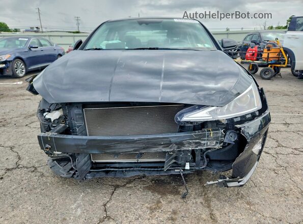 KMHD84LF2LU003671 2020 HYUNDAI ELANTRA Black Front view