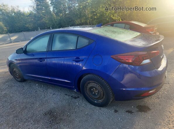 KMHD84LF2LU894996 2020 HYUNDAI ELANTRA Blue Հետևի ձախ