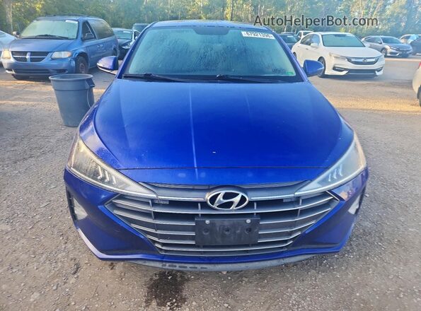KMHD84LF2LU894996 2020 HYUNDAI ELANTRA Blue Դիմացի տեսք