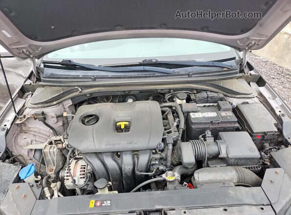 KMHD84LF2LU899017 2020 HYUNDAI ELANTRA Серый Вид задней части салона