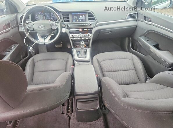 KMHD84LF2LU899017 2020 HYUNDAI ELANTRA Серый Вид панели приборов