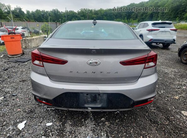 KMHD84LF2LU899017 2020 HYUNDAI ELANTRA Серый Вид сзади
