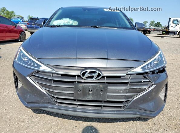KMHD84LF2LU960267 2020 HYUNDAI ELANTRA Charcoal წინა ხედი