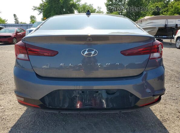 KMHD84LF2LU960267 2020 HYUNDAI ELANTRA Charcoal უკანა ხედი