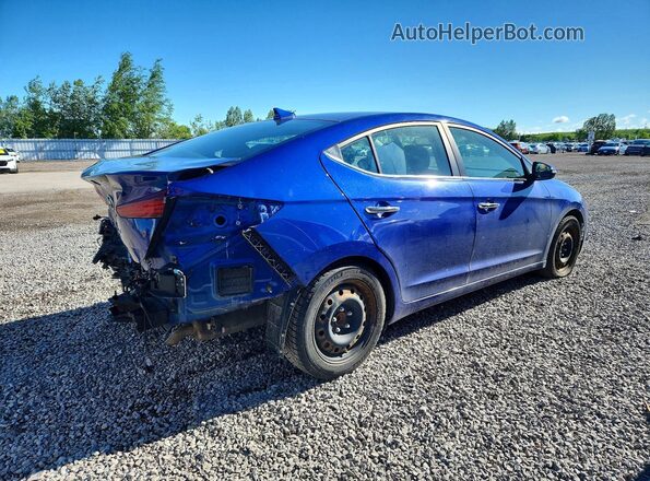 KMHD84LF3KU869796 2019 HYUNDAI ELANTRA Blue Tył prawy