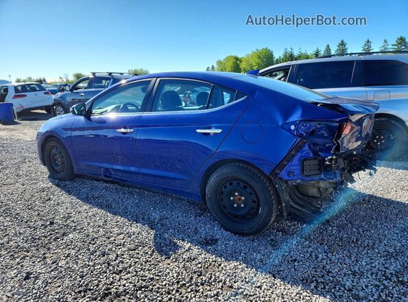 KMHD84LF3KU869796 2019 HYUNDAI ELANTRA Blue Tył lewy