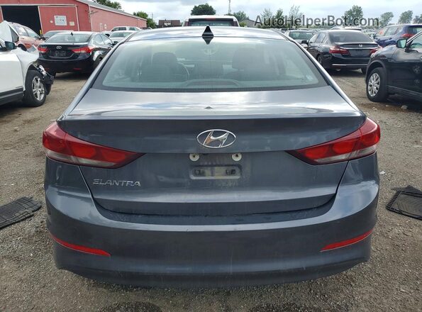 KMHD84LF4JU517695 2018 HYUNDAI ELANTRA Gray Vista trasera