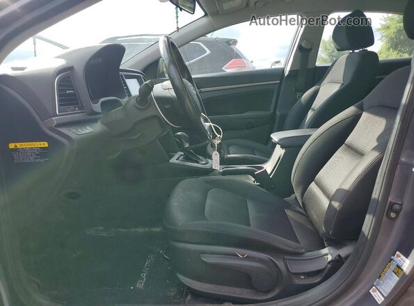 KMHD84LF4JU517695 2018 HYUNDAI ELANTRA Gray Vista interior delantera