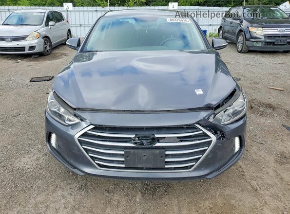 KMHD84LF4JU517695 2018 HYUNDAI ELANTRA Gray Vista frontal