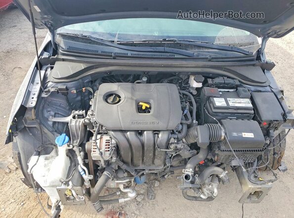 KMHD84LF4KU770758 2019 HYUNDAI ELANTRA Серый Вид задней части салона