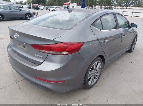 KMHD84LF5HU198012 2017 HYUNDAI ELANTRA Gray Rear right