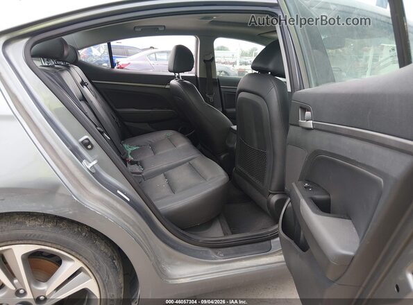 KMHD84LF5HU198012 2017 HYUNDAI ELANTRA Gray VIN sticker view