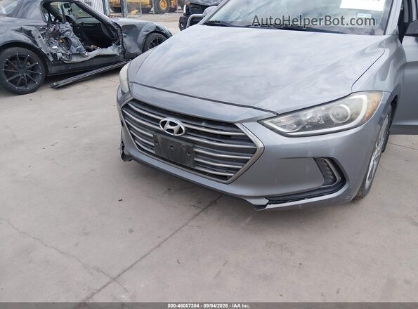KMHD84LF5HU198012 2017 HYUNDAI ELANTRA Gray Front view