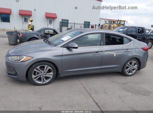 KMHD84LF5HU198012 2017 HYUNDAI ELANTRA Gray 360 interior view