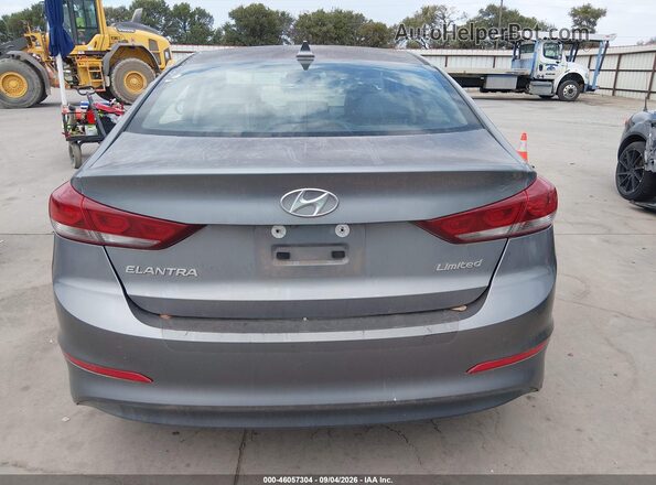 KMHD84LF5HU198012 2017 HYUNDAI ELANTRA Gray 