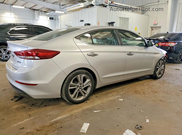 KMHD84LF5HU206190 2017 HYUNDAI ELANTRA Silver უკანა მარჯვენა