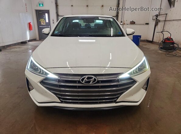 KMHD84LF5LU108771 2020 HYUNDAI ELANTRA White Front view