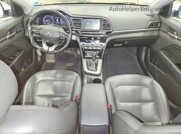 KMHD84LF5LU108771 2020 HYUNDAI ELANTRA White Dashboard view