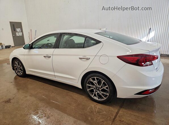 KMHD84LF5LU108771 2020 HYUNDAI ELANTRA White Rear left