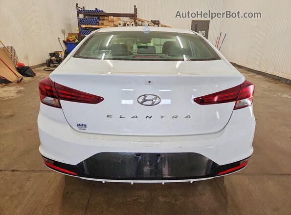 KMHD84LF5LU108771 2020 HYUNDAI ELANTRA White Rear view