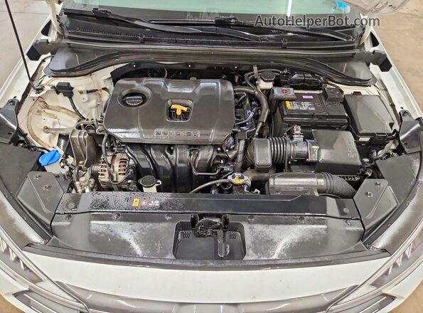 KMHD84LF5LU108771 2020 HYUNDAI ELANTRA White Rear interior view