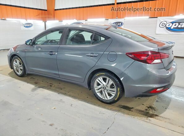 KMHD84LF5LU907207 2020 HYUNDAI ELANTRA Gray Задня ліва чверть