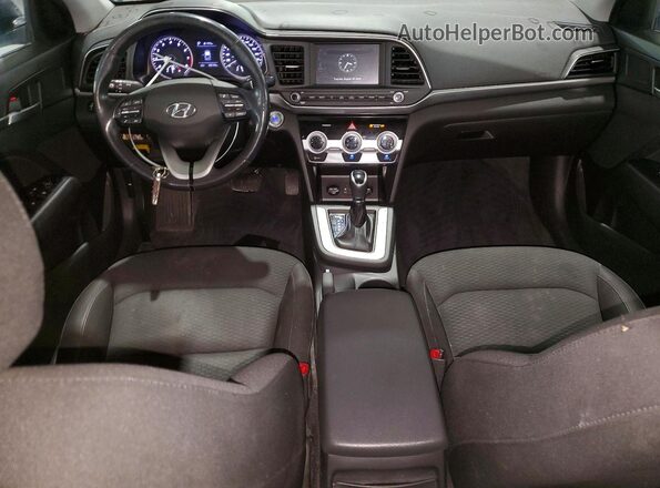 KMHD84LF5LU907207 2020 HYUNDAI ELANTRA Gray Вид панелі приладів