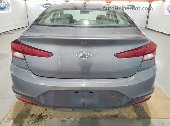 KMHD84LF5LU907207 2020 HYUNDAI ELANTRA Gray Вид ззаду