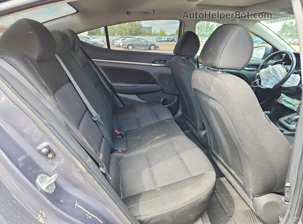 KMHD84LF5LU970209 2020 HYUNDAI ELANTRA Gray Rear seats view
