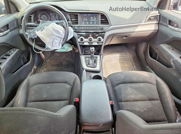 KMHD84LF5LU970209 2020 HYUNDAI ELANTRA Gray Dashboard view