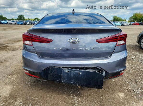KMHD84LF5LU970209 2020 HYUNDAI ELANTRA Gray Rear view