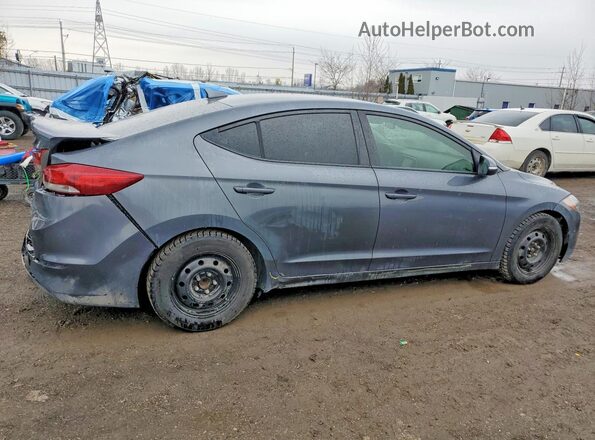 KMHD84LF6HU113937 2017 HYUNDAI ELANTRA Серый Задняя правая четверть
