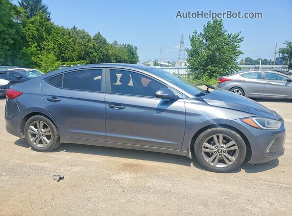 KMHD84LF6HU251154 2017 HYUNDAI ELANTRA Charcoal Передня права чверть