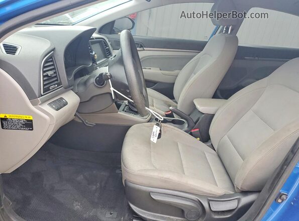 KMHD84LF6HU429192 2017 HYUNDAI ELANTRA Blue Vista interior delantera