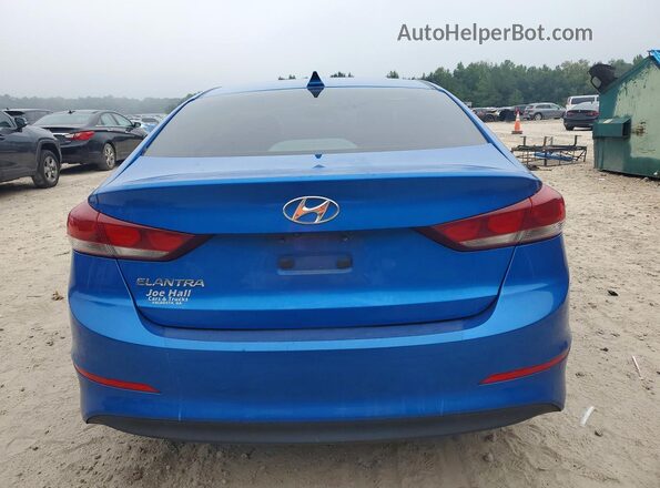 KMHD84LF6HU429192 2017 HYUNDAI ELANTRA Blue Vista trasera