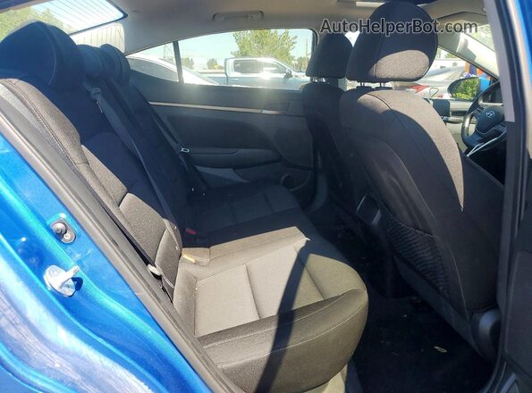 KMHD84LF6JU692661 2018 HYUNDAI ELANTRA Синий Вид задних сидений