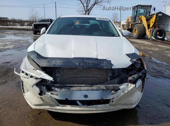 KMHD84LF6KU756070 2019 HYUNDAI ELANTRA White Դիմացի տեսք