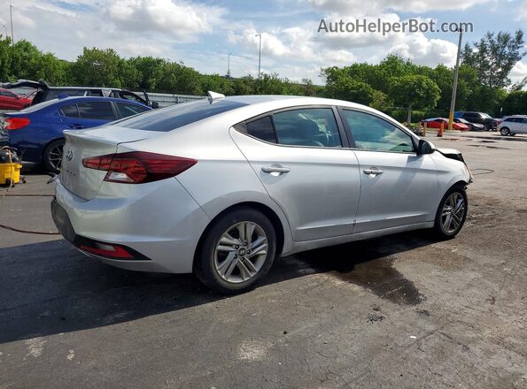 KMHD84LF6KU831012 2019 HYUNDAI ELANTRA Silver Задня права чверть