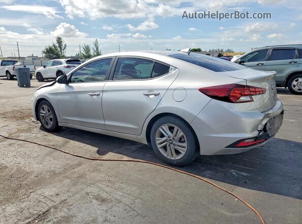 KMHD84LF6KU831012 2019 HYUNDAI ELANTRA Silver Задня ліва чверть