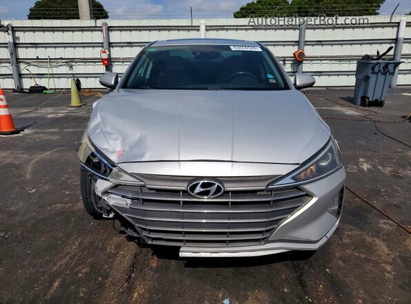 KMHD84LF6KU831012 2019 HYUNDAI ELANTRA Silver Вид спереду