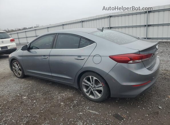 KMHD84LF7HU067146 2017 HYUNDAI ELANTRA Gray Tył lewy
