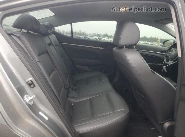 KMHD84LF7HU067146 2017 HYUNDAI ELANTRA Gray Widok tylnych siedzeń