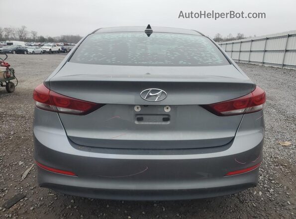 KMHD84LF7HU067146 2017 HYUNDAI ELANTRA Gray Widok z tyłu