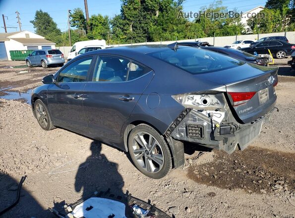 KMHD84LF7HU283126 2017 HYUNDAI ELANTRA Silver Հետևի ձախ