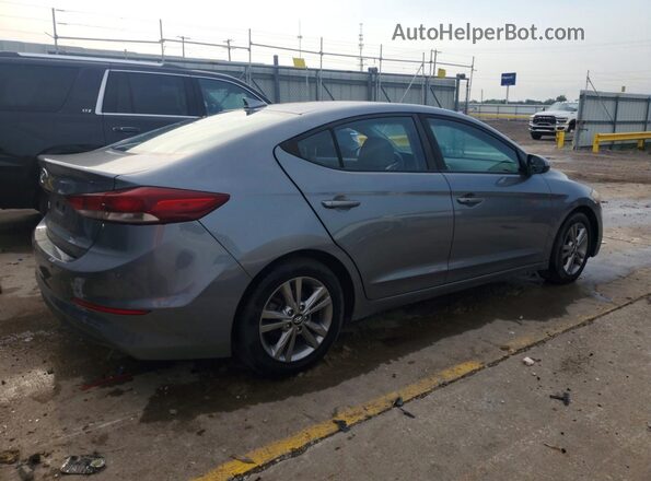 KMHD84LF7JU606953 2018 HYUNDAI ELANTRA Gray Rear right